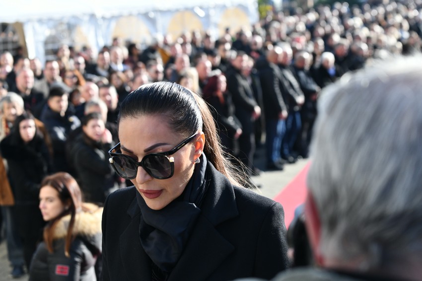 Ceca na Palminoj sahrani 