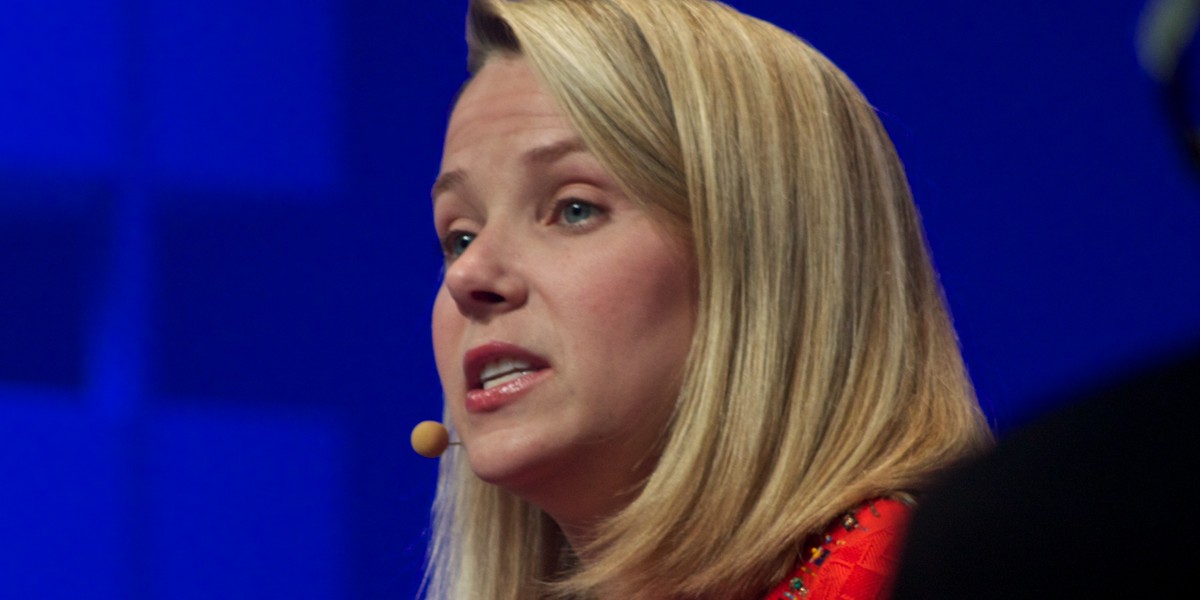 Marissa Mayer, dotychczasowy prezes Yahoo