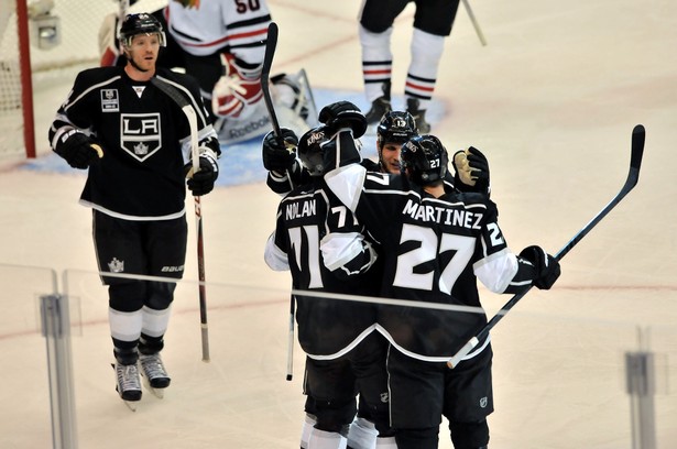 Liga NHL: Los Angeles Kings pokonali St. Louis Blues. Wojnow bohaterem