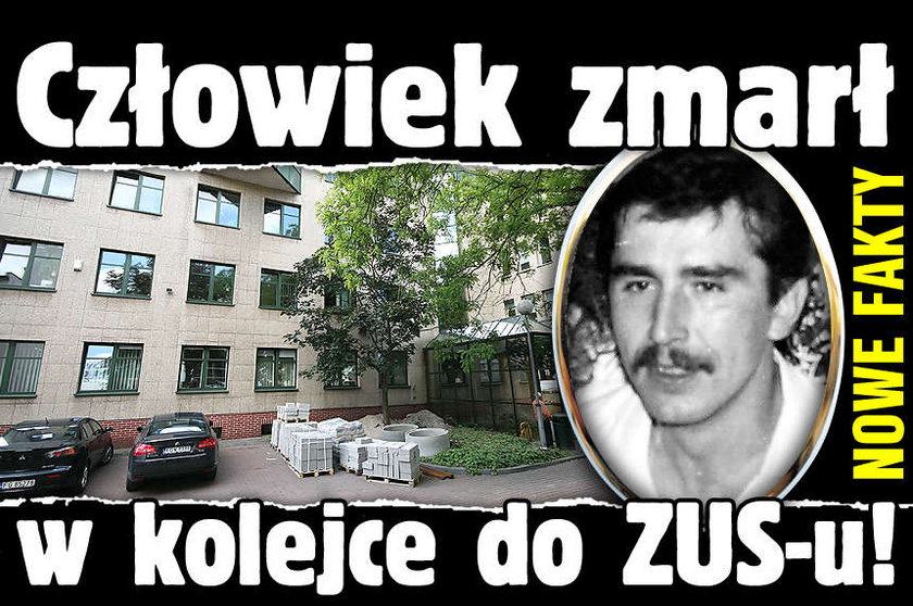 Człowiek zmarł w kolejce do ZUS u