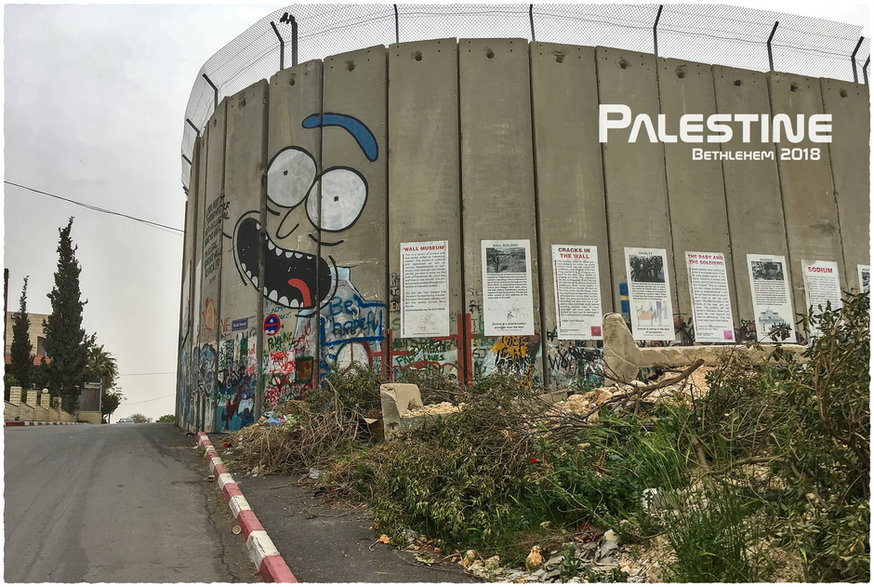 Palestyńskie Terytorium, wewnątrz murów...