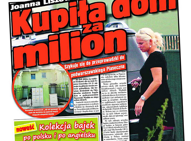 Liszowska kupiła dom za milion