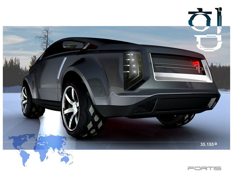 Kumho Fortis: koncept SUV od producenta opon