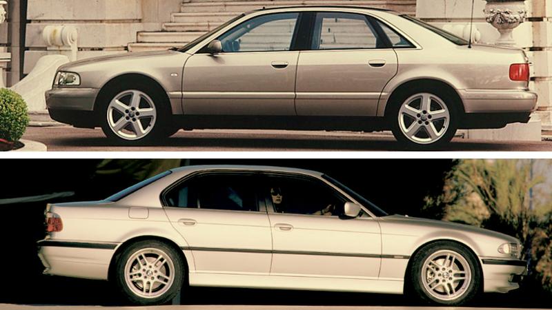 BMW Serii 7 E38 vs. Audi A8 D2 luksus w przystępnej