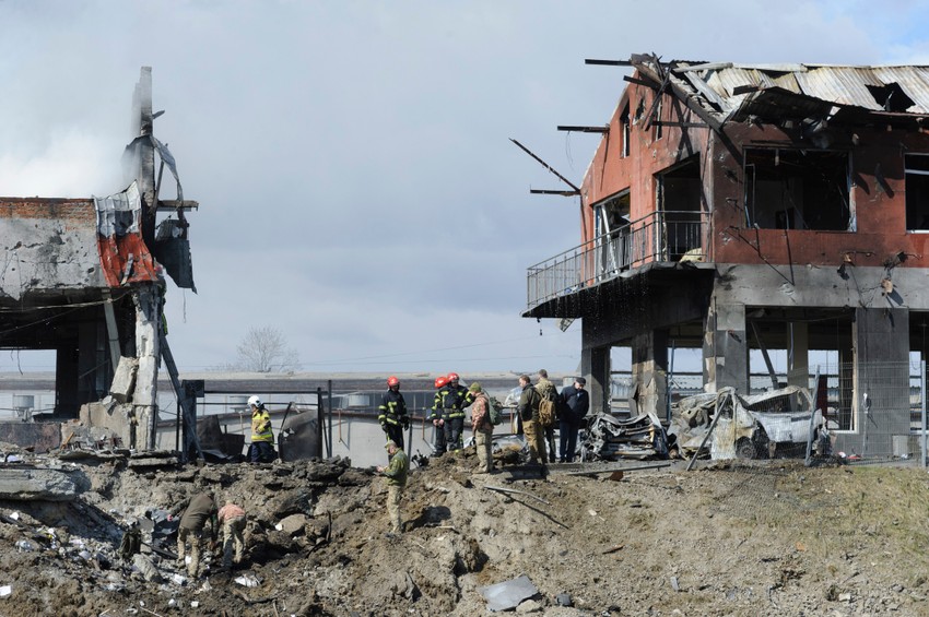 Raketni napad na Lavov