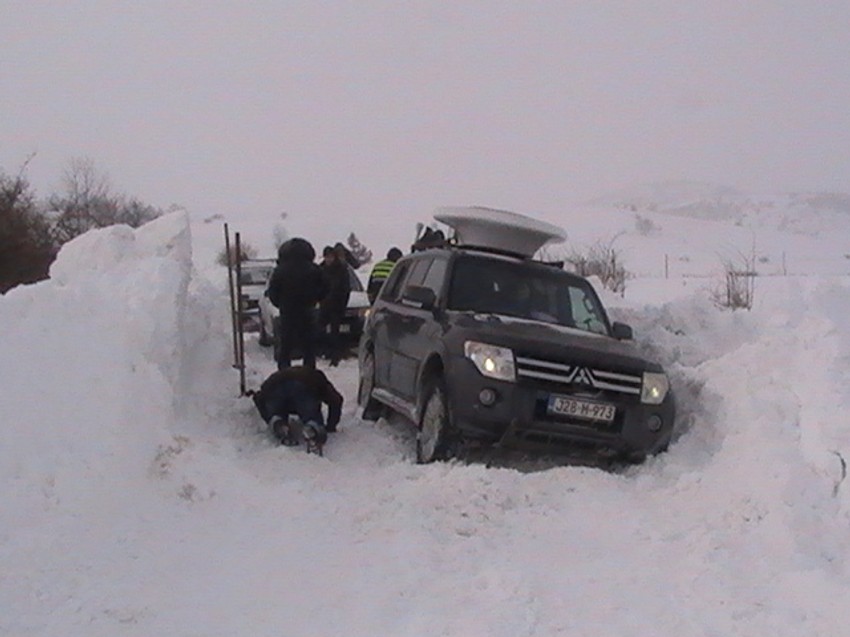 Smetovi u sjeničkom kraju viši su od metra