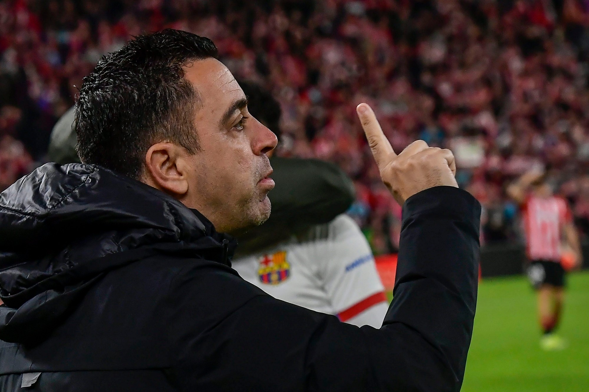 Hlavný tréner Barcelony Xavi Hernandez.