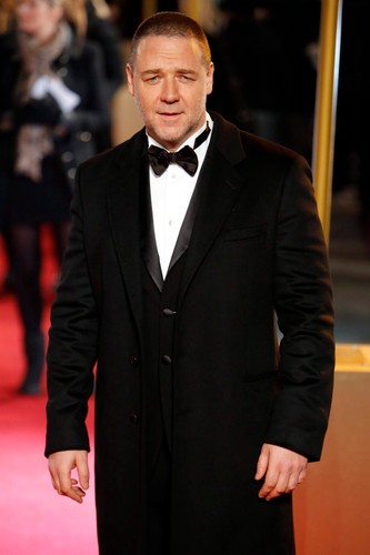 Russell Crowe na premierze 'Les Misérables. Nędzników' w Londynie