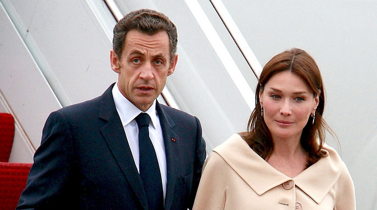 Nicolas Sarkozy korábbi francia köztársasági elnök és felesége Carla Bruni éppen Budapesten jártak, amikor feltehetően értesültek a politikus magyar édesapjának halálhíréről / Fotó: GettyImages