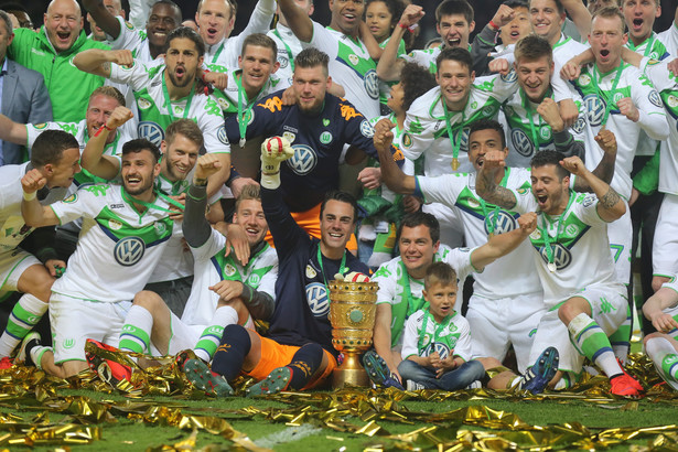 Piłkarze VfL Wolfsburg zdobyli Puchar Niemiec. W finale pokonali Borussię Dortmund