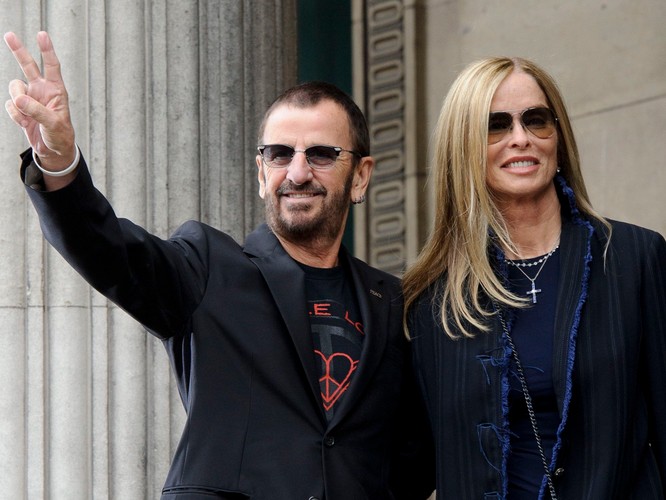 Na uroczystość przyjechał Ringo Starr z żoną Barbarą