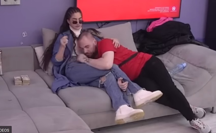 Anđela Đuričić i Zvezdan Slavnić u "Zadruzi"