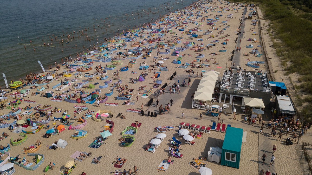 Władysławowo. Sprawdziliśmy, czy na plaży są tłumy 