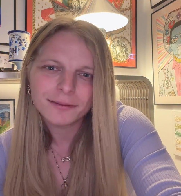 Americká influencerka Gwen McMullen.