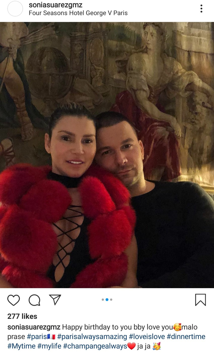 Strahinja Stojanović i Sonja Suarez Gomez u Parizu