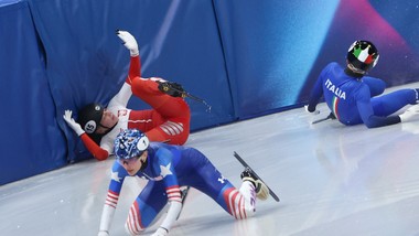 sellier zwróciła się do rywalki, która płozą rozcięła jej twarz. "to, co się stało, nie było niczyją winą"