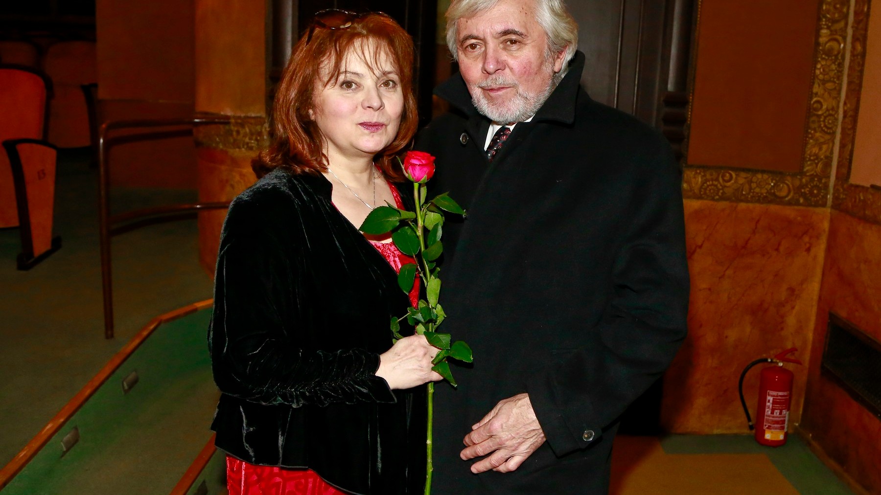 Herci Libuše Šafránková a Josef Abrhám.