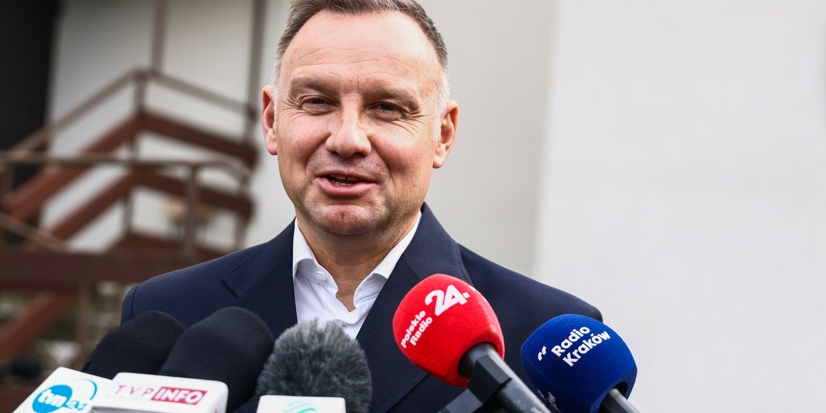 Prezydent Andrzej Duda.