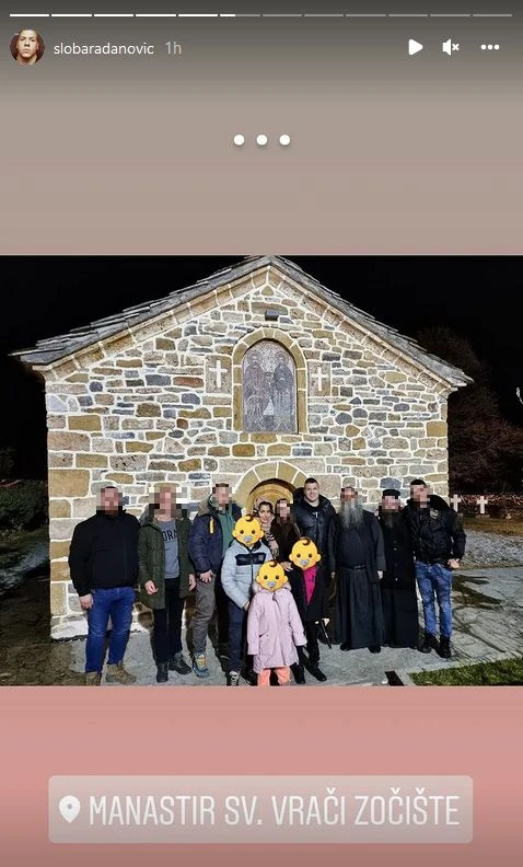 Sloba Radanović i Jelena (Foto: Instagram/slobaradanovic)