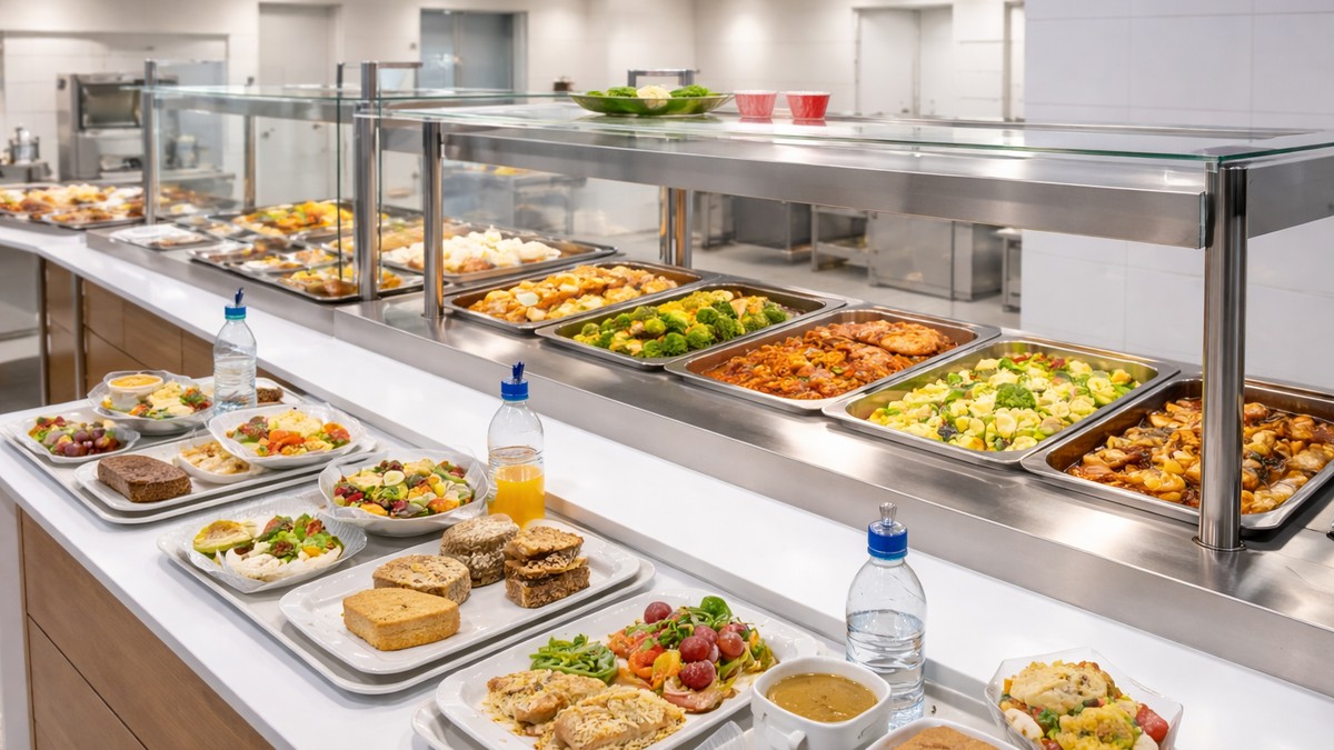 Bolnička hrana - ilustracija