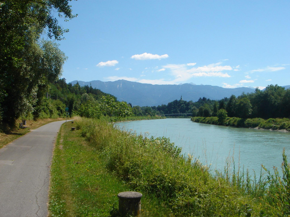 Drauweg - szlak rowerowy wzdłuż rzeki Drawy