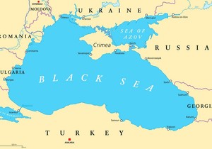 Mapa Crnog mora 