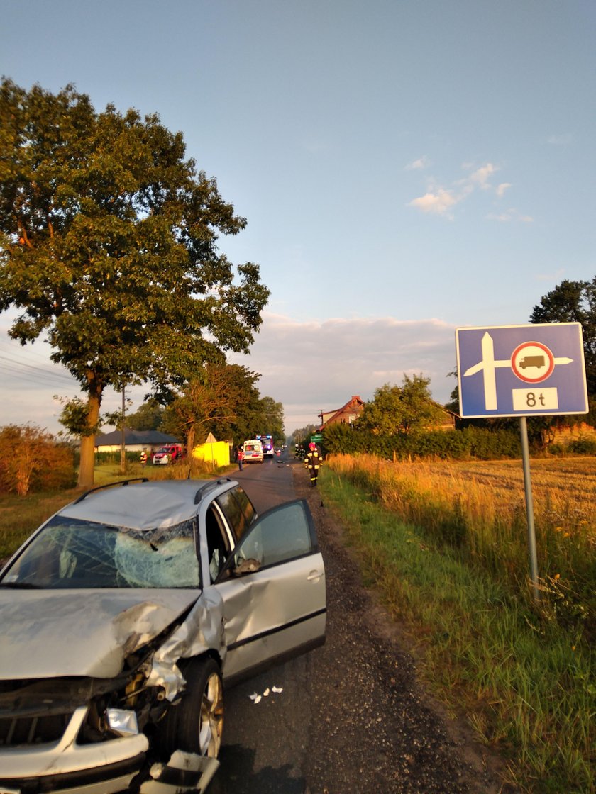 Śmierć motocyklisty pod Łaskiem