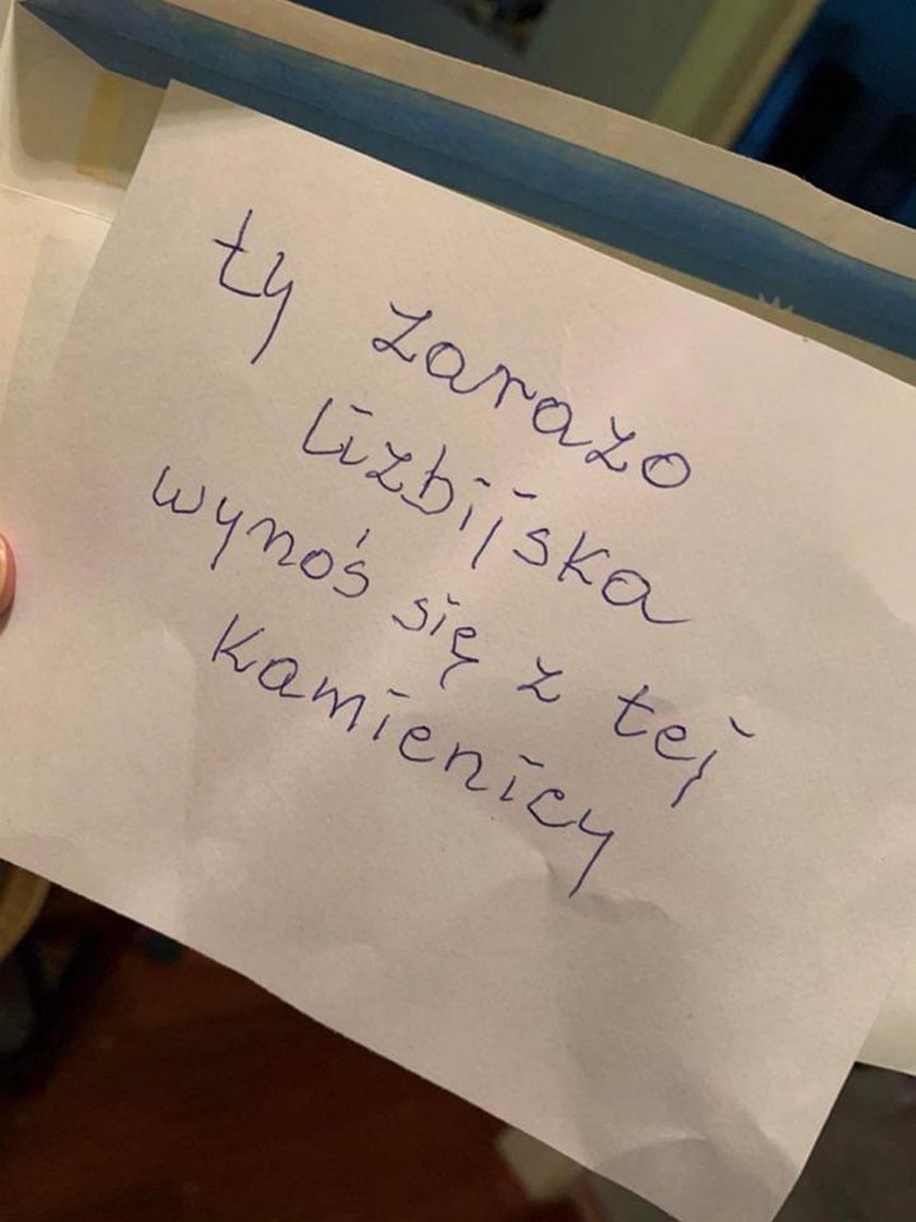 Nienawistna wiadomość