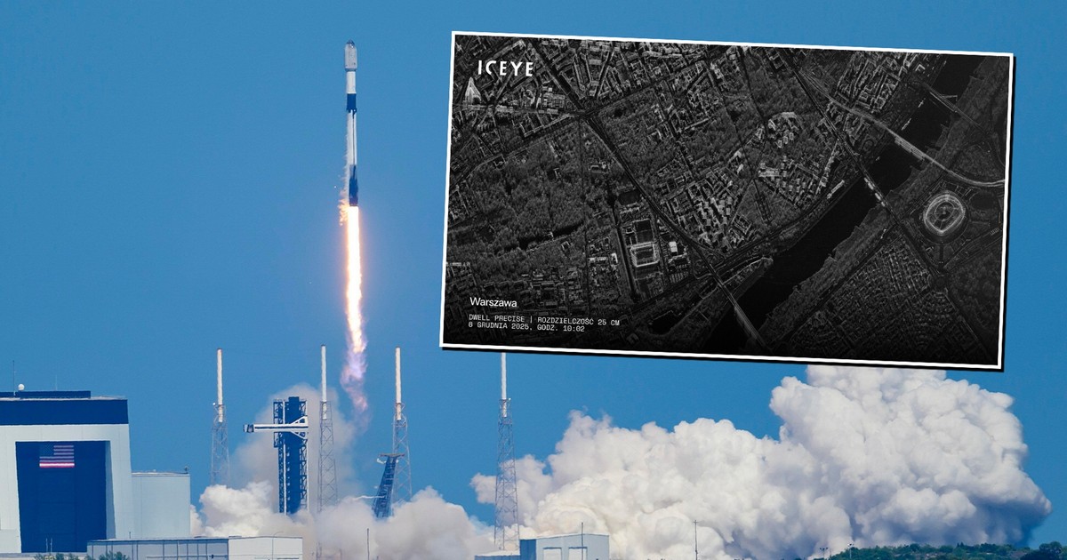"Mamy pierwsze zdjęcia". Nowy satelita wojskowy śledzi Polskę