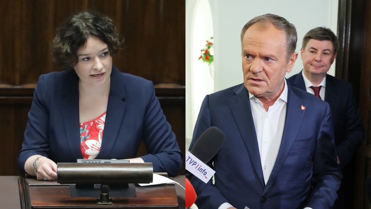 Wicepremier Anna Maria Żukowska krytykuje ministra edukacji Barbary Nowackiej. Premier Tusk w obliczu napięcia w koalicji [Źródło: PAP]