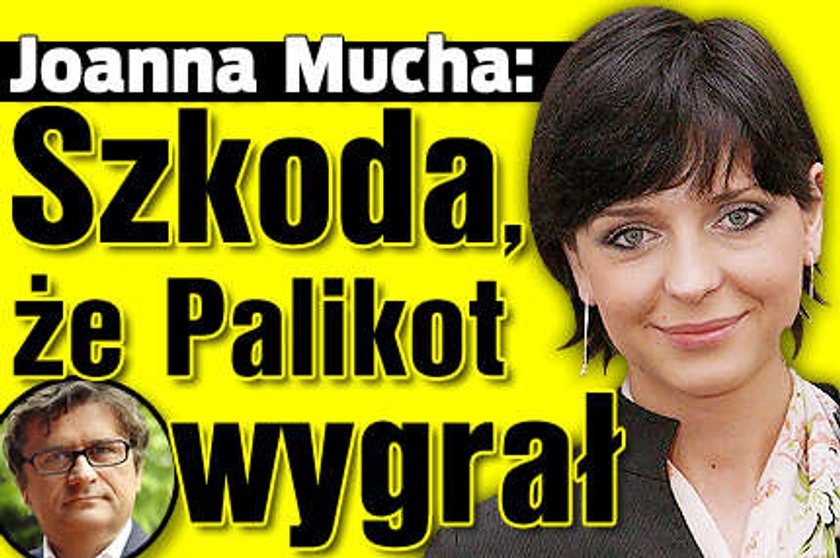 Mucha: Szkoda, że Palikot wygrał