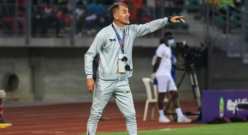 Milutin Sredojevic was in charge of Zambia during the African Nations Championships in January Creator: Daniel BELOUMOU OLOMO