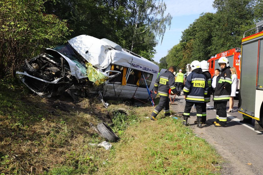 Śmiertelny wypadek na Lubelszczyźnie. Kilkanaście osób rannych