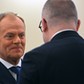 Premier Donald Tusk i minister sprawiedliwości Adam Bodnar