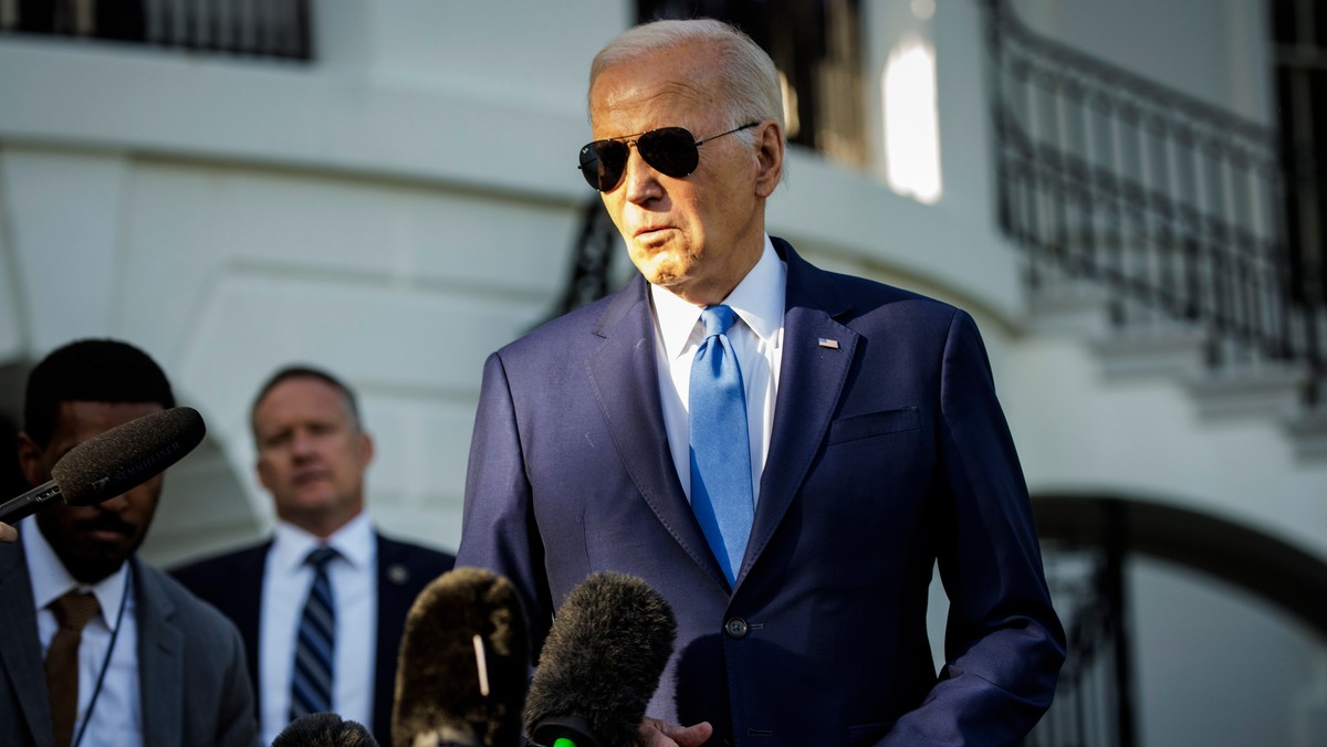 Broń jądrowa na Białorusi. Joe Biden reaguje na pytanie polskiego dziennikarza