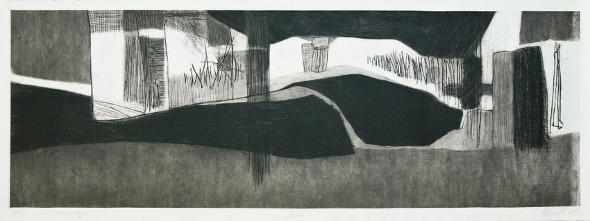 Treća nagrada za najboljeg studenta grafičara: Mina Rakidžić \"Prokop\", linogravura