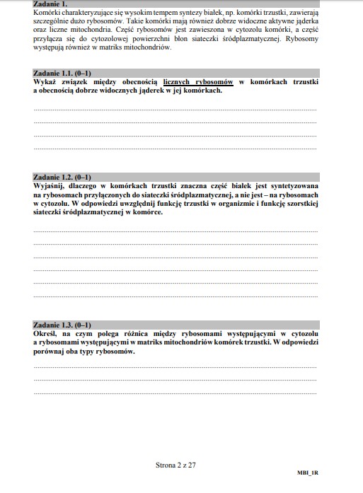 Matura 2019 Biologia Rozszerzona Arkusze I Odpowiedzi Wiadomosci