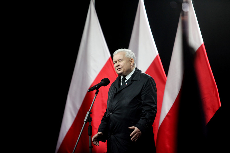 Kaczyński mówił, że jego brat zdecydował się na rzadko wybieraną drogę - "walki z komuną i przeciwstawienia się postkomunie"