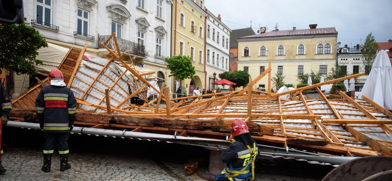 Skutki przejścia nawałnicy nad Tarnowem