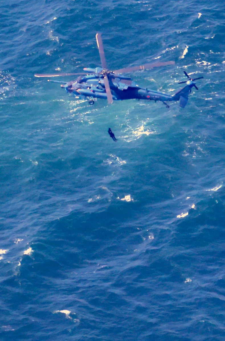 Japan, spasilačka misija, turistički brod