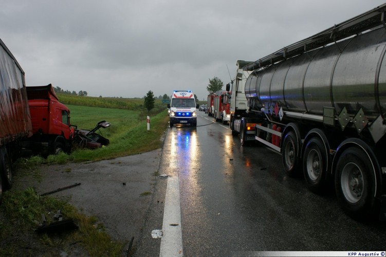 Wypadek pod Augustowem