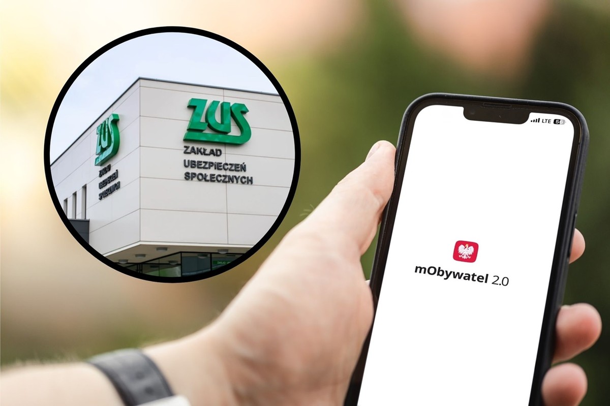 ZUS i mObywatel - Nowa funkcja w aplikacji mObywatel. ZUS pokaże stan konta i prognozę emerytury