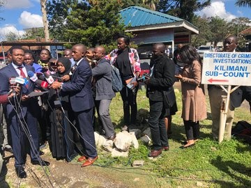 Governor Alfred Mutua Records Statement At Kilimani Police Station Claiming Dp William Ruto Threatened His Life At State House Pulselive Kenya