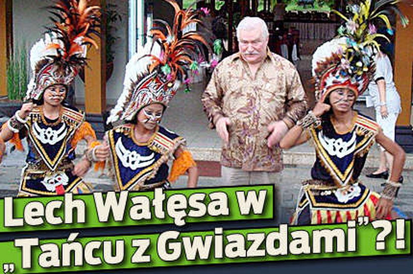 Wałęsa poszedł w tany! ZOBACZ