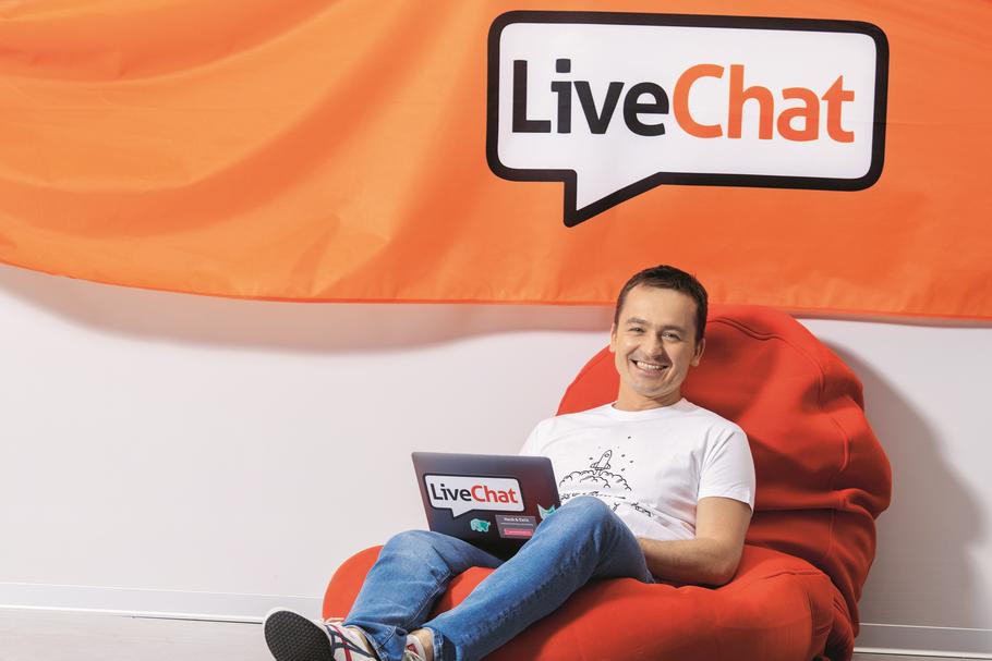 Nasi zmieniają wielki świat: LiveChat założony przez Mariusza Ciepłego był jednym z pionierów we wprowadzaniu chatbotów do bankowości