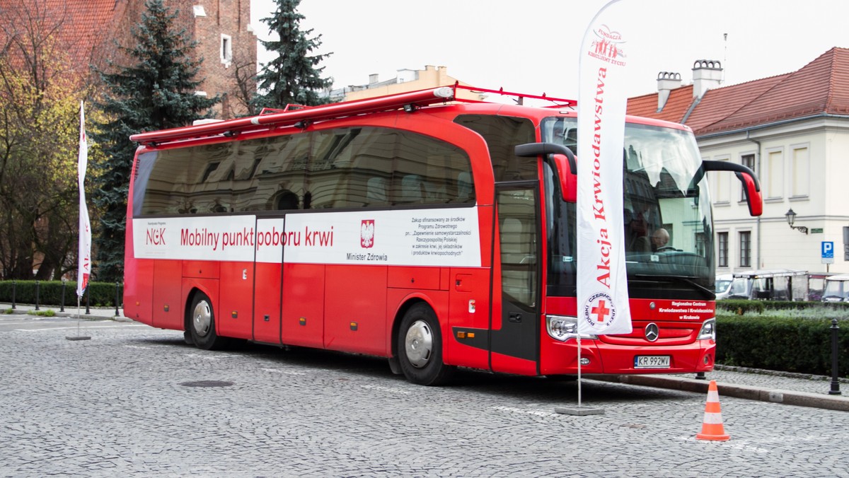 Koronawirus w Małopolsce. Kraków: Centrum krwiodawstwa apeluje o oddawanie krwi