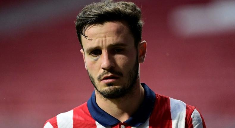 Atletico Madrid midfielder Saul Niguez is set to join Chelsea on loan Creator: JAVIER SORIANO