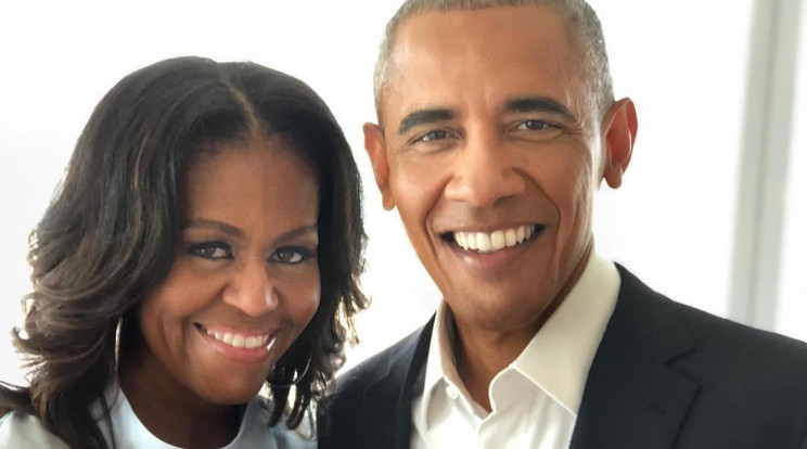 Michelle és barack Obama még mindig fülig szerelmesek egymásba /Fotó: Northfoto