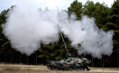 Zobacz, co potrafi AHS Krab. 'Najlepsza armatohaubica na świecie'. ZDJĘCIA