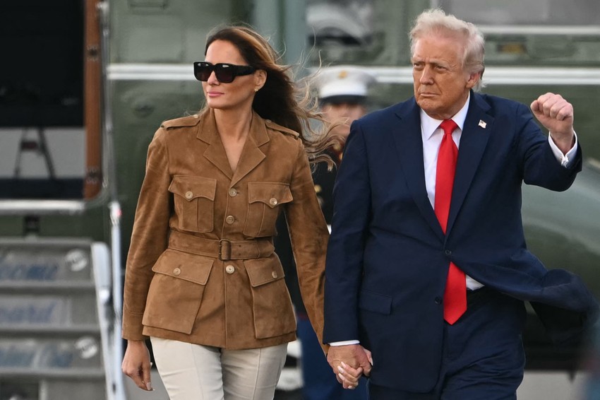 Donald i Melani Tramp